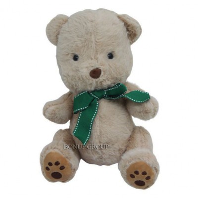 Мягкая игрушка Медвежонок J.L.X. Toys  плюшевый бежевый 25 см NEW 225197109