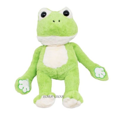 Детская мягкая игрушка Зверушки Жабка CH TOYS плюшевый зеленый 35 см 255226675