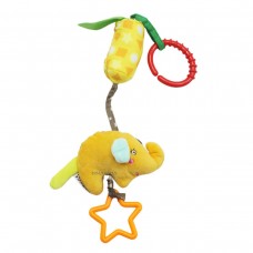 Детская мягкая погремушка игрушка подвеска на коляску Зверушки Can Fa Toys плюшевая разноцветная 35 см 255169942