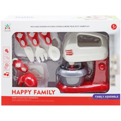 Детская игровой набор Миксер Happy Family MEI LIAN SHENG миксер посуда звук красный 35 см 255177139