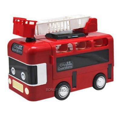  Интерактивная  музыкальная игрушка Baby Toys Пожарный автобус свет звук NEW 225180560