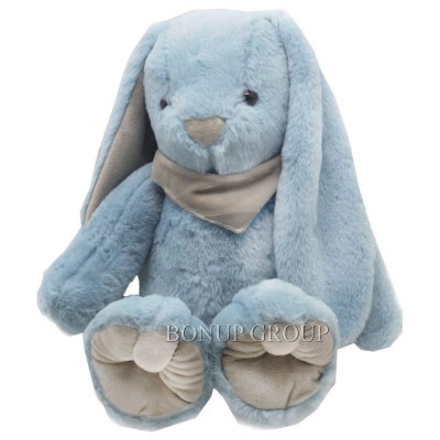 Детская мягкая игрушка Зайчик Boni Toys голубой 45 см NEW 225188510