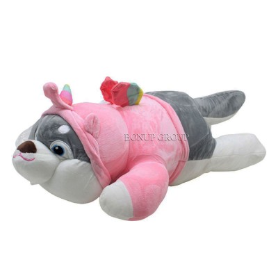 Мягкая игрушка подушка Собачка Единорог ZC TOYS плюшевая 50 см NEW 225191208