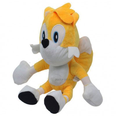 Детская мягкая игрушка Лис Тейлз Bei Yu Toys плюшевый Хвостатик герой компьютерной игры Sonic the Hedgehog 30 см желтый NEW 225191838