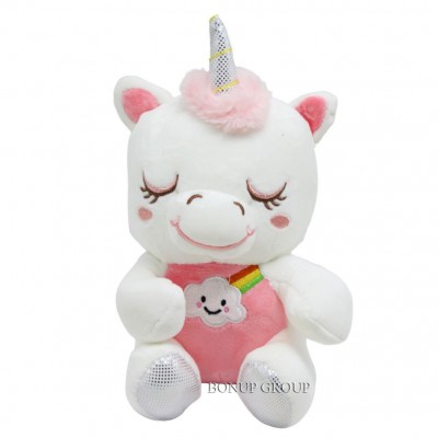 Мягкая игрушка  Единорожек  Kawaii Toys плюшевая в розовом 23 см NEW 225193242