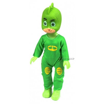 Детская игровая Фигурка Гекко ГЕРОИ В МАСКАХ PJ Masks ГРЕГ персонаж мультфильма 26 см 225102437