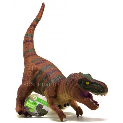 Детская фигурка Динозавр Тираннозавр YG Toys резиновый большой звук 3+ NEW 225120204