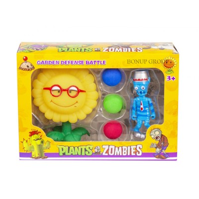 Детский игровой набор BEI JIA TOYS Растения против зомби: подсолнух и зомби мумия 225121144n