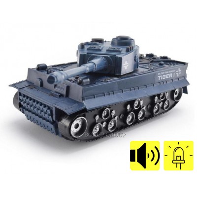 Танк инерционный тигр Tiger JIA YU TOY башня вращается орудие поднимается батарейки в комплекте свет звук 225141551