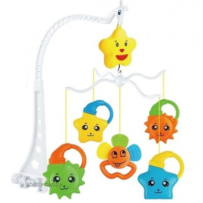 Музыкальный мобиль карусель на кроватку XangLei Toys заводной для новорожденных 225170437