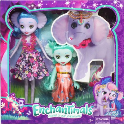 Набор Кукол ENCHANTIMALS Энчантималс Слониха Екатерина Элефант Эсмеральда Элефант Elephant 225173606