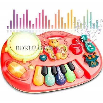 Детский музыкальный орган KAI LI TOYS коралловый 225174639n