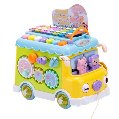  Детская игрушка сортер-ксилофон DANGFA TOYS Автобус 225176166n