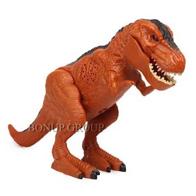 Детская фигурка Динозавр МЕГАЗАВР ТИ-РЕКС Ao Xie Toys интерактивный звук свет коричневый NEW 225176690