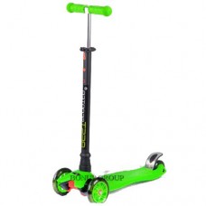 Детский самокат Best Scooter четырехколесный салатовый 225182249n