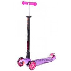 Детский самокат Best Scooter четырехколесный фиолетовый 225182252n
