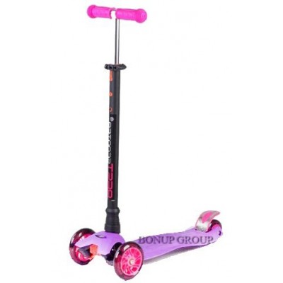 Детский самокат Best Scooter четырехколесный фиолетовый 225182252n
