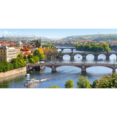 Пазлы Мости над Влтавою Чехия CASTORLAND 4000 деталей NEW 22518821