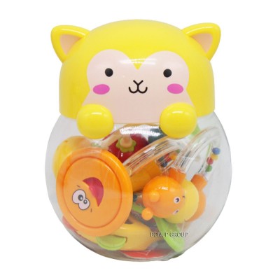 Детский набор погремушек Котенок Can Fa Toys желтый  255206534