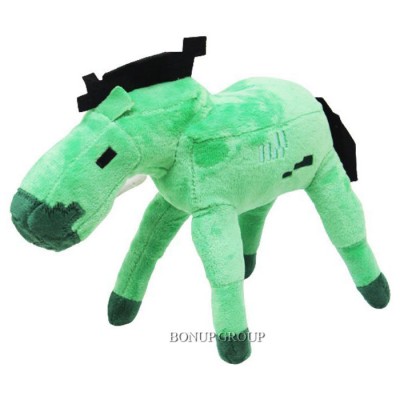 Детская мягкая игрушка Лошадь Зомби Майнкрафт Can Fa Toys плюшевый персонаж игры Вселенная Minecraft разноцветный 20 см 255207305