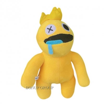 Детская мягкая игрушка  Желтый  монстр Радужные друзья Роблокс Can Fa Toys плюшевый персонаж игры Rainbow Friends Roblox желтый 30 см  255207311