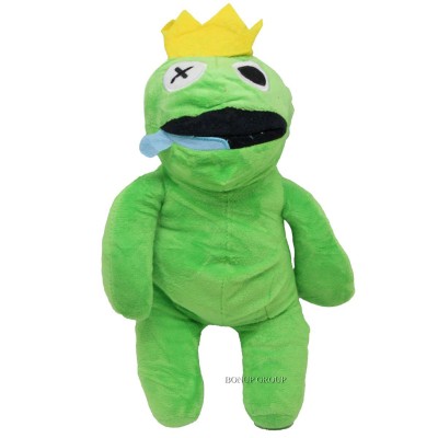 Детская мягкая игрушка Зеленый монстр Радужные друзья Роблокс Can Fa Toys плюшевый персонаж игры Rainbow Friends Roblox зеленый 30 см 255207313