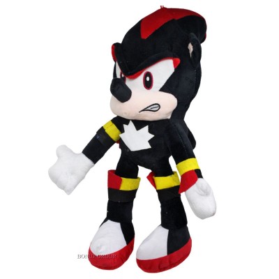 Детская мягкая игрушка ежик  Шедоу Соник Can Fa Toys Shadow Sonic плюшевый персонаж игр и мультфильмов  черный 38 см 255209699
