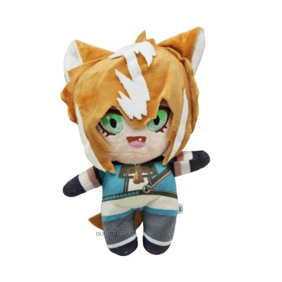 Детская мягкая игрушка  Геншин Импакт Горо Lei Meng Toys плюшевый  аниме персонаж Gorou игры Genshin Impact разноцветный 22 см 255211262
