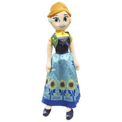 Детская мягкая игрушка Холодное сердце Анна Best Fun Toys кукла плюшевая персонаж мультфильма Frozen разноцветный 55 см 255213208