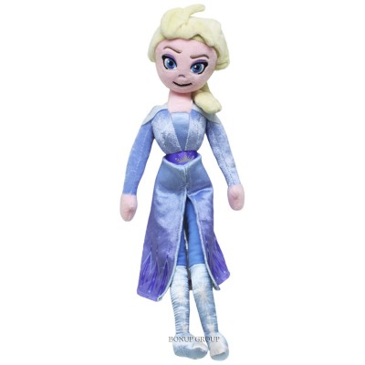 Детская мягкая игрушка Холодное сердце Эльза Best Fun Toys кукла плюшевая персонаж мультфильма Frozen разноцветный 55 см 255213209
