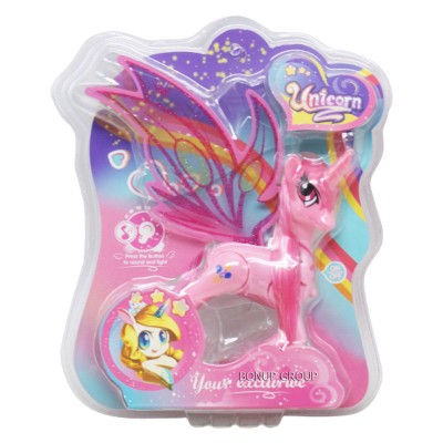 Детская игровая фигурка Волшебный Пони единорог Can Fa Toys звук свет розовый 15 см 225214327