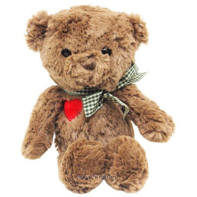 Детская мягкая игрушка Медвежонок HE TAI Toys плюшевая коричневый 28 см 255223173
