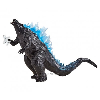 Детская игровая фигурка  монстр Годзила с суперэнергией и истребителем Godzilla vs. Kong 15 см черный 225224829