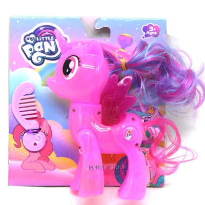 Детская игровая музыкальная фигурка Пони My Little Pony Can Fa Toys cвет звук персонаж мультсериала 16 см розовый 225226247