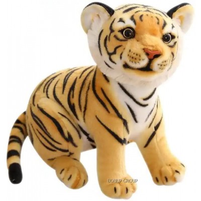 Детская мягкая игрушка Тигренок CH TOYS плюшевый оранжевый 30 см 255227172
