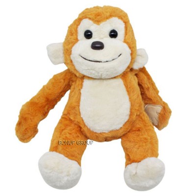 Детская мягкая игрушка Зверушки Обезьяна CH TOYS плюшевый коричневый 45 см 255227328