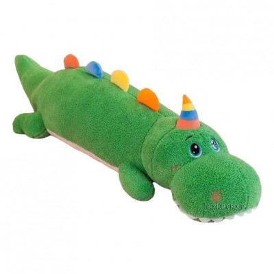 Детская мягкая игрушка подушка Дракончик Батон СH Toys обнимашка плюшевый зеленый 130 см 255228095