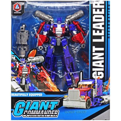 Детская игровая игрушка Робот трансформер GIANT COMMANDER Can Fa Toys герой мультсериалов и игр разноцветный 19 см 225228468