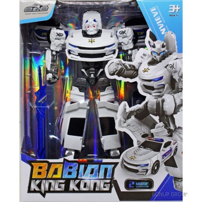 Детская игровая игрушка Робот трансформер BABIAN KING KONG Can Fa Toys герой мультсериалов и игр разноцветный 24 см 225228744