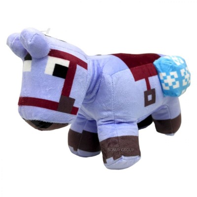 Детская мягкая игрушка Конь Майнкрафт Can Fa Toys герой культовой игры плюшевая разноцветный 23 см 255231326