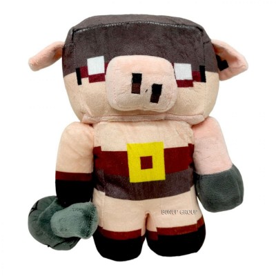 Детская мягкая игрушка Свинка Can Fa Toys персонаж культовой игры Майнкрафт плюшевая розовый 23 см 255231328
