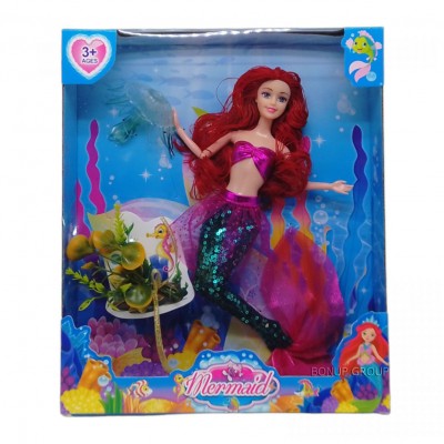 Детский игровой набор Русалочка с пайетками Can Fa Toys морские водоросли 36 см разноцветный 225231574