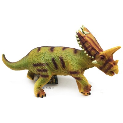 Детская игровая фигурка Динозавр Трицераптор Сan Fa Toys резиновый звук разноцветный 41 см 225231579