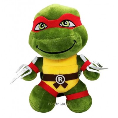 Детская мягкая игрушка Черепашки Ниндзя Рафаэль Can Fa Toys плюшевый персонаж мультсериала красный 25 см 225232969
