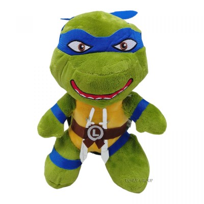 Детская мягкая игрушка Черепашки Ниндзя Леонардо Can Fa Toys плюшевый персонаж мультсериала синий 25 см 225232970