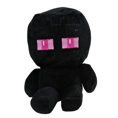 Детская мягкая игрушка ЭНДЕРМЕН Can Fa Toys персонаж культовой игры Майнкрафт плюшевый черный 25 см 255233059