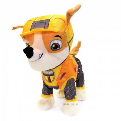 Интерактивная детская игрушка щенок Крепыш Щенячий патруль Can Fa Toys персонаж мультсериала Paw patrol свет звук движение желтый 24 см 225233072