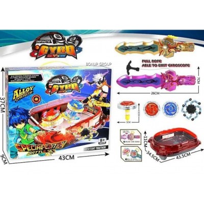 Детский игровой набор бейблэйд с ареной Infinity Nado Gyro CAN FA TOYS cвет разноцветный 42 см 225233609