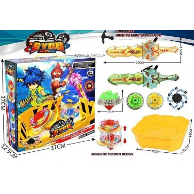 Детский игровой набор бейблэйд с ареной Infinity Nado Gyro CAN FA TOYS cвет разноцветный 37 см 225233617