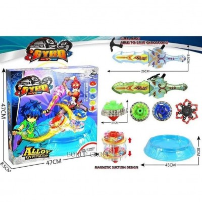 Детский игровой набор бейблэйд с ареной Infinity Nado Gyro CAN FA TOYS разноцветный cвет 47 см 225233619